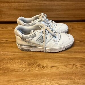 New Balance 550 Classic White Sneakers